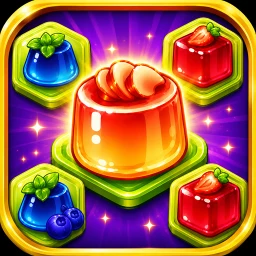 Symbol von Hexa Jelly Merge
